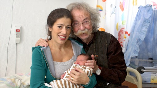 Jean Pütz, Frau Pina und die gemeinsame Tochter Julie Josephine