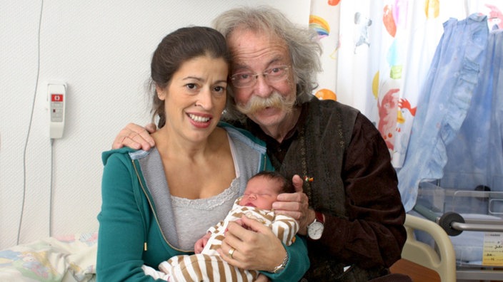 Jean Pütz, Frau Pina und die gemeinsame Tochter Julie Josephine