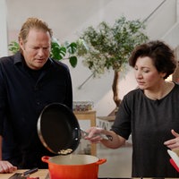 Björn Freitag und Orkide Tançgil.
