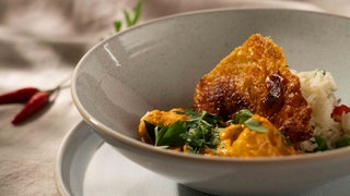 Indian Butter Chicken mit Gemüsereis 