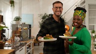  Sören Anders mit Carol Mühlenbrock.