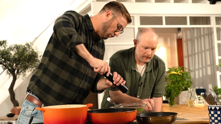  Sören Anders mit Felix Schneider.