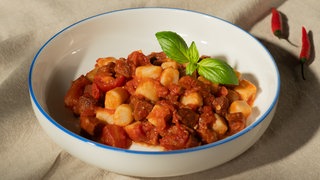 Sucuk-Pasta mit Kirschtomaten