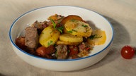 Pytt i panna – Schwedische Kartoffelpfanne mit Sucuk und Rinderrücken