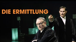  Rainer Bock als Richter und Clemens Schick als Ankläger.
