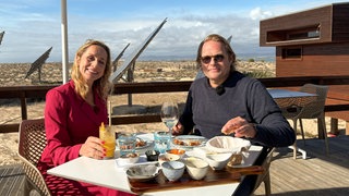 Tamina Kallert und Björn Freitag in Faro