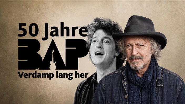 Collage mit dem jungen und dem älteren Wolfgang Niedecken