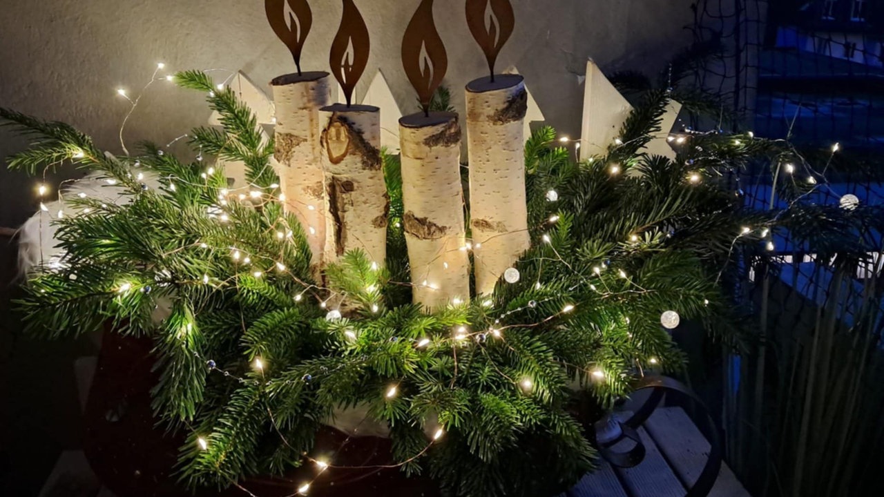 Adventskranzfoto