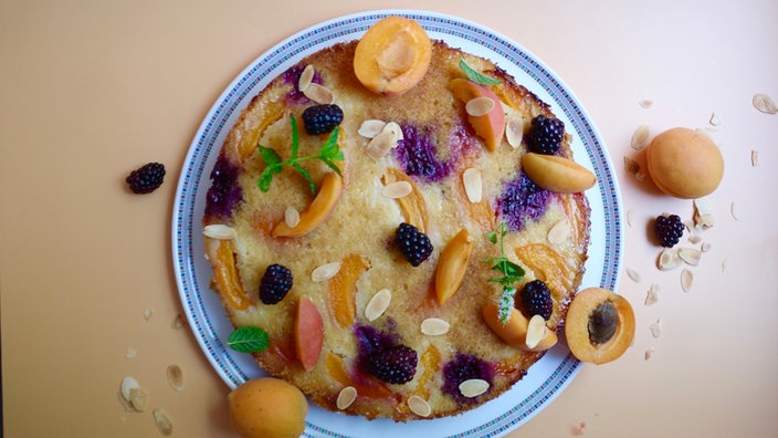 Brombeer Aprikosen Kuchen
