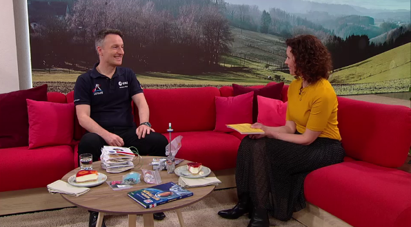 Talk und Buchverlosung mit Astronaut Matthias Maurer