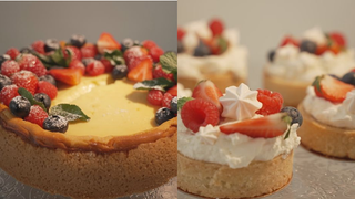 Backduell: Isi´s cheesecake vs. Frühlingstartelettes 