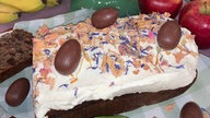 Bananenbrot mit Ahornsirup-Sahne