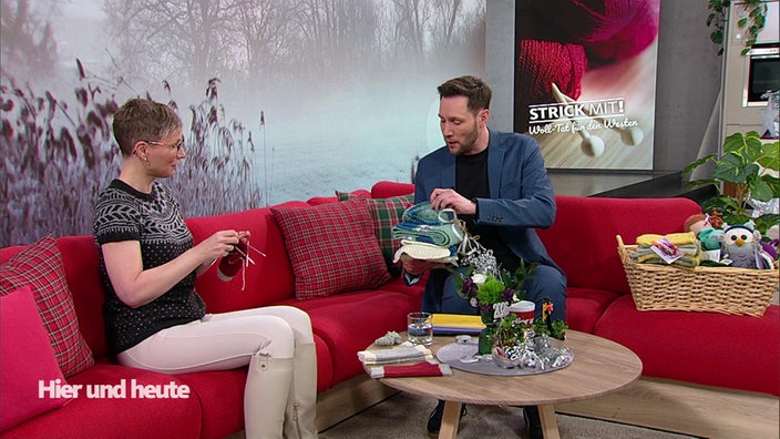 Bilanz „Strick mit!“ und fingerlose Handschuhe 