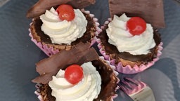 Schwarzwälderkirschmuffins