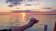 Urlaubsfoto am Wasser