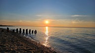 Urlaubsfoto am Wasser