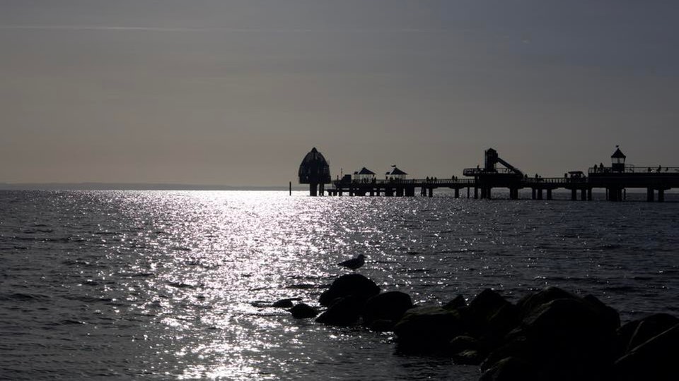 Urlaubsfoto am Wasser