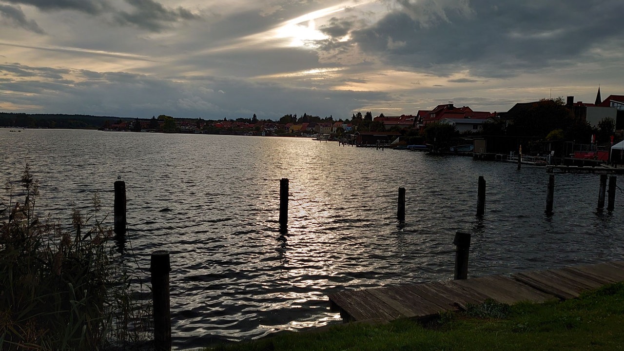 Urlaubsfoto am Wasser 