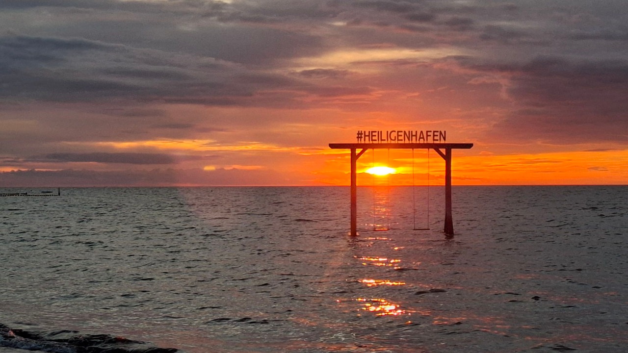 Urlaubsfoto am Wasser 