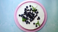 Blaubeer-Cheescake 