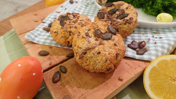 Brötchen für den Osterbrunch