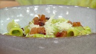 Erbsen-Carbonara