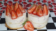 Erdbeer-Mascarpone-Törtchen