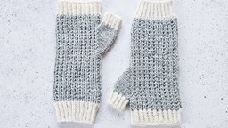 Fingerlose Handschuhe 
