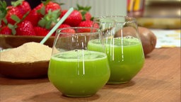 Rezept Kiwi-Gurken-Ananas Schorle