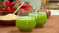 Rezept Kiwi-Gurken-Ananas Schorle