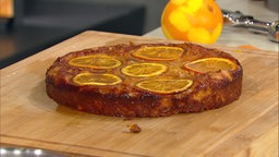 Getränkter Orangenkuchen