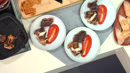 Grillmarinaden für Fleisch und selbstgemachter Ketchup
