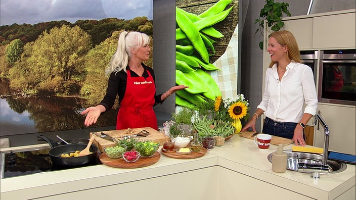 Anja Tanas und Miriam Lange