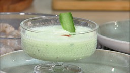 asiatische Gurkensuppe