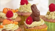 Himbeer-Cupcakes mit Pistazienfrosting