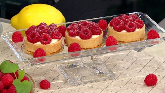 Himbeer-Vanille-Tartelettes