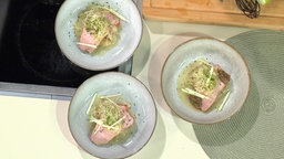 Kassler mit Sauerkraut & Honig-Mohn-Senf