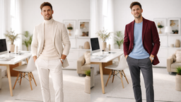 KI-generierte Bewerbungsgespräch-Outfits