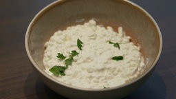 Das Bild zeigt Körniger Frischkäse. 