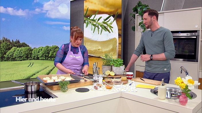 Sven Kroll und Julia Floß