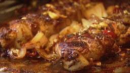 Hähnchenspieß