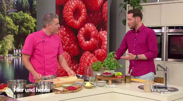 Limetten-Himbeer-Tarte