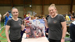 Mara Holler und Anna Menges sind Deutsche Meisterinnen im Speedpuzzeln