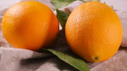 Zwei Orangen 