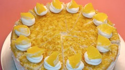 Orangen-Quarktorte