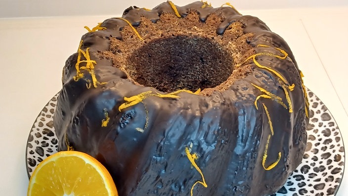 Orangen-Schoko-Gugelhupf