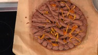 Orangen-Schokoladentarte mit bretonischem Mürbeteigboden