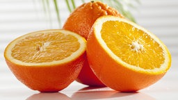 Aufgeschnittene Orange