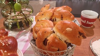 Osterhäschen mit Schokolade