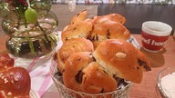 Osterhäschen mit Schokolade